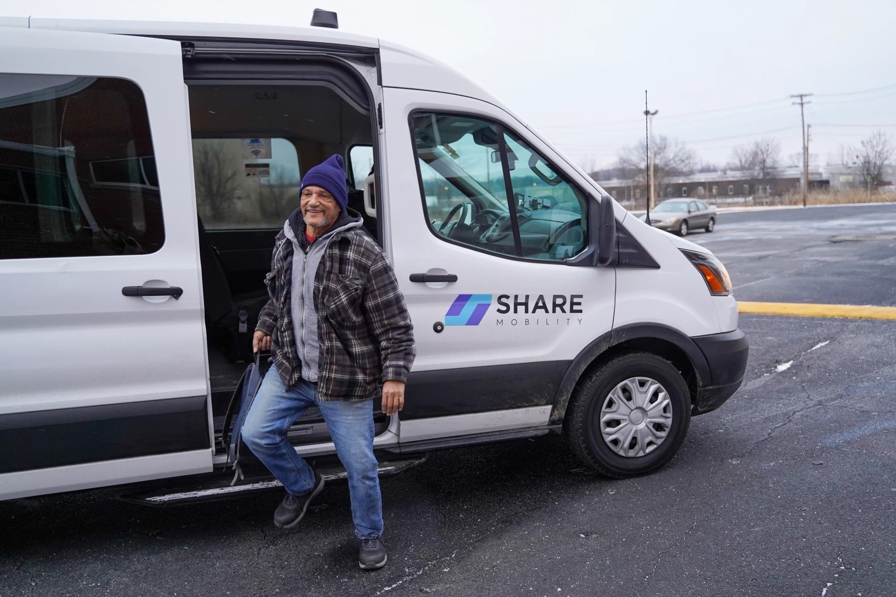 A SHARE mobility van